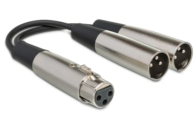 Hosa YXM-101.5 Y-Kabel XLR 1,5 m