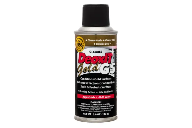 CAIG DeoxIT Gold G-5 Kontaktspray 142g für Goldkontakte