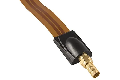 Poppstar F-Stecker 7 mm vergoldet 8 Stück wetterfest
