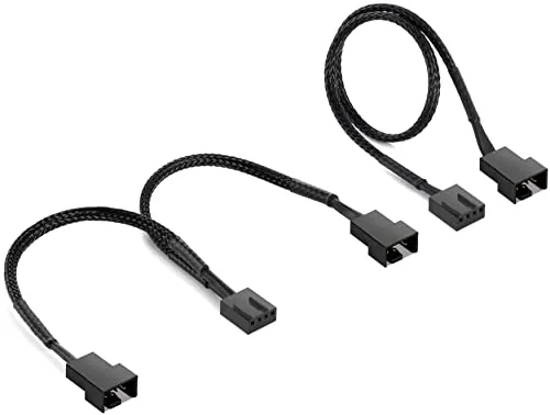 Poppstar 4-Pin Lüfter Kabel Set 15+30cm PWM