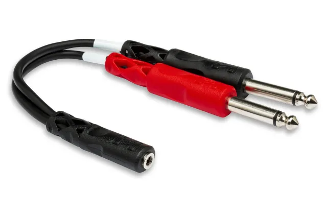 Hosa YMP-434 Stereo Breakout Miniklinke Kabel