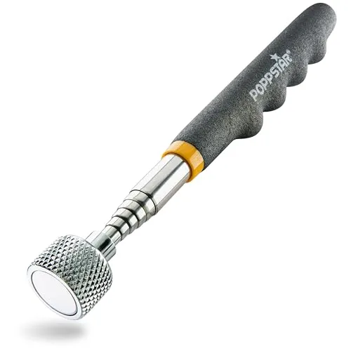 Poppstar Teleskop Magnetstab 18-80cm Magnetheber 7,2kg