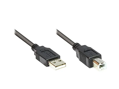 Good Connections USB 2.0 Kabel A-B 3 m schwarz