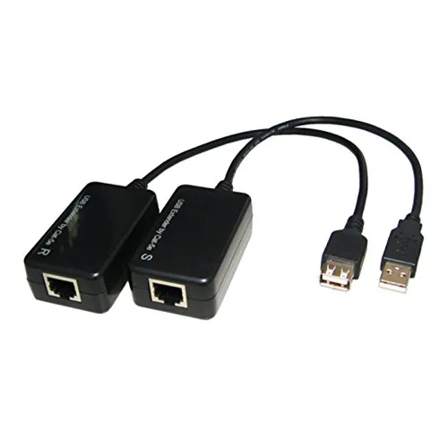 Kenable USB Extender über LAN RJ45 45m 12 Mbit/s Set