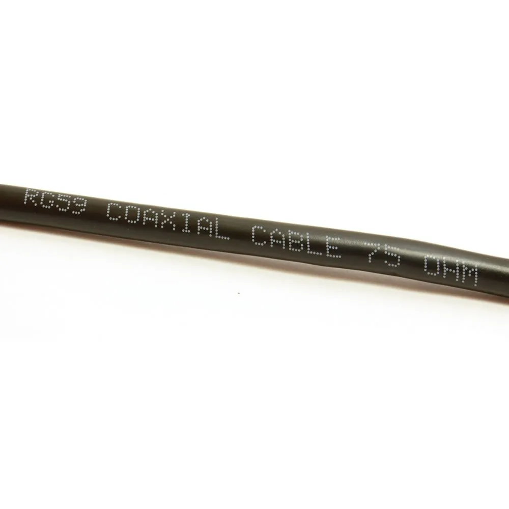 Kenable RG59 BNC-Kabel 75 Ohm 1m Schwarz