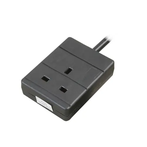 Kenable UK Stromverlängerung 1-fach 15m schwarz