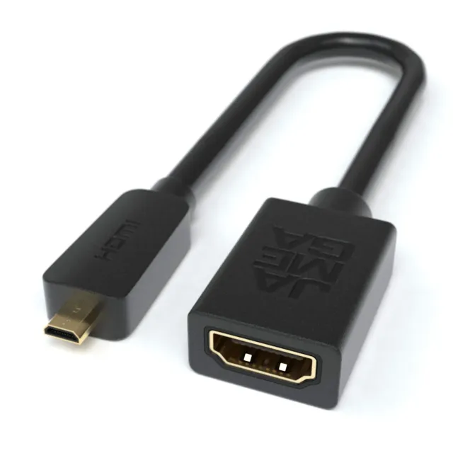 Jamega Micro HDMI Adapter Typ D-A 4K 17,5cm Kabel