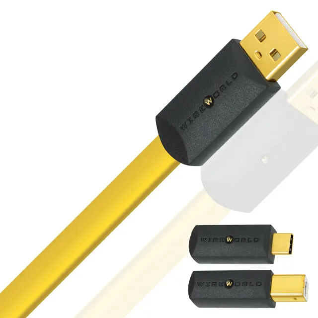 WireWorld Chroma 8 USB-Kabel A-B 1,0m OFC