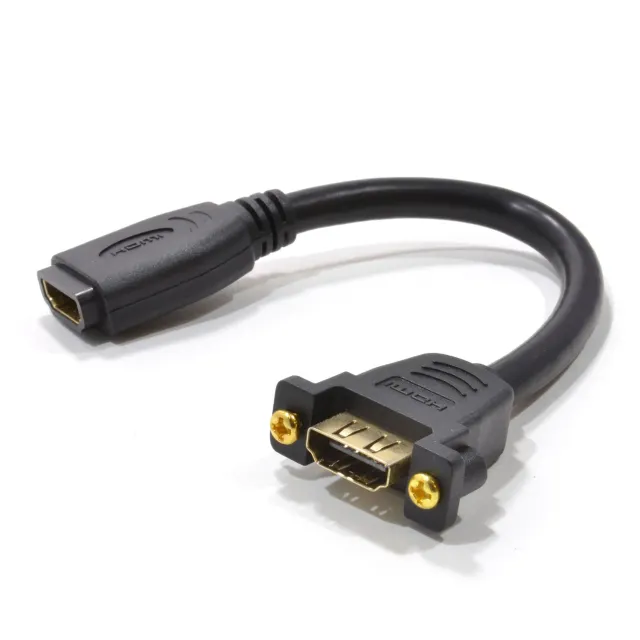 Kenable HDMI 1.4 Einbaukabel Buchse-Buchse 15cm