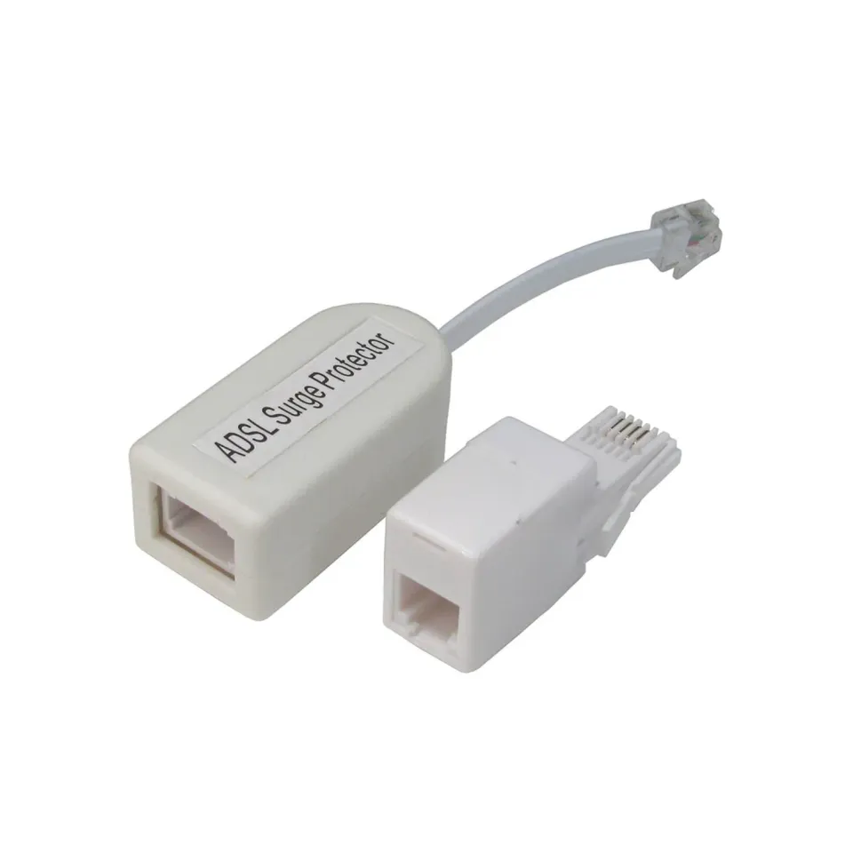 Kenable ADSL Überspannungsschutz RJ11-BT Set passiv
