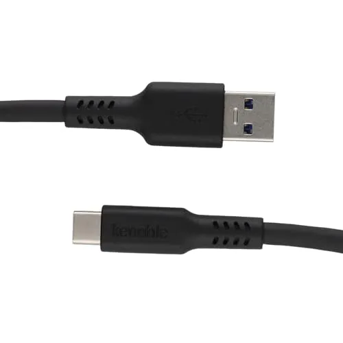 Kenable USB A auf USB C Kabel 1m Schwarz 3A