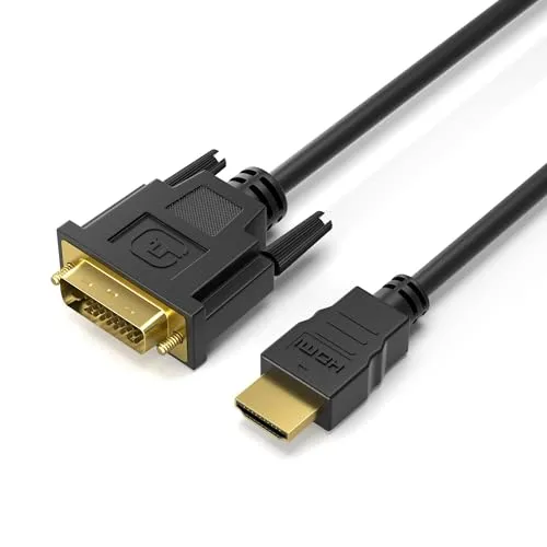 Jamega HDMI auf DVI Adapterkabel 1 m Full HD 1080p