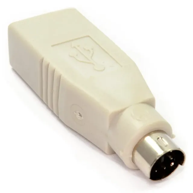 Kenable USB A Buchse auf PS/2 Stecker Adapter Tastatur