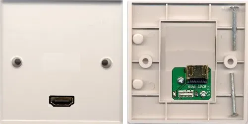 Kenable HDMI Unterputzdose Buchse HDMI-Kabel Trunking