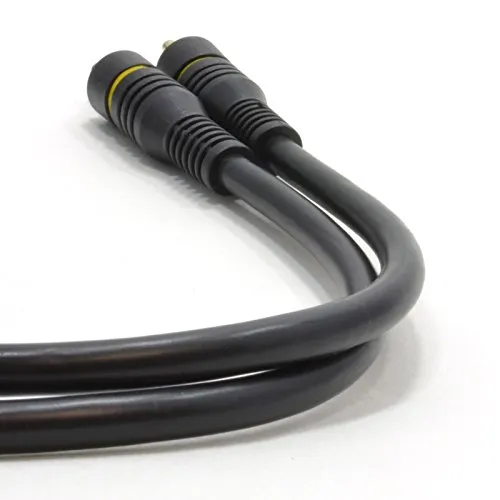 Kenable Digital-Koaxialkabel 75 Ohm Cinch 2m schwarz