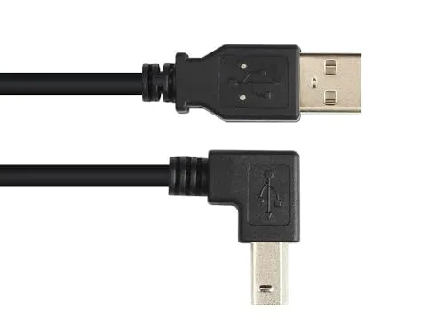Good Connections USB-Kabel A/B gewinkelt 5m schwarz