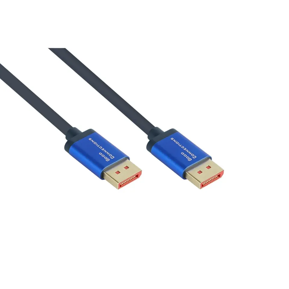 Good Connections DisplayPort 1.4 SmartFLEX Kabel 5m 8K blau
