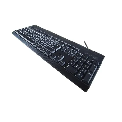 Kenable KB235 Tastatur-Maus-Set QWERTZ USB 800 DPI schwarz