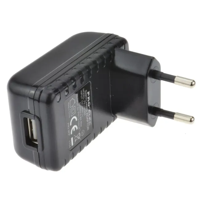 Kenable USB Ladegerät Eurostecker 2,1A schwarz