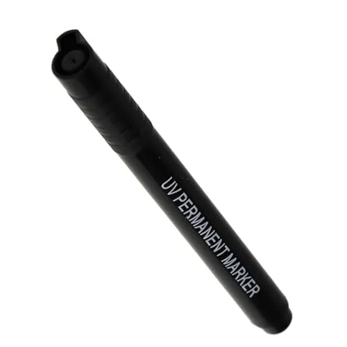 Kenable UV Sicherheitsmarker 5er Pack unsichtbar permanent