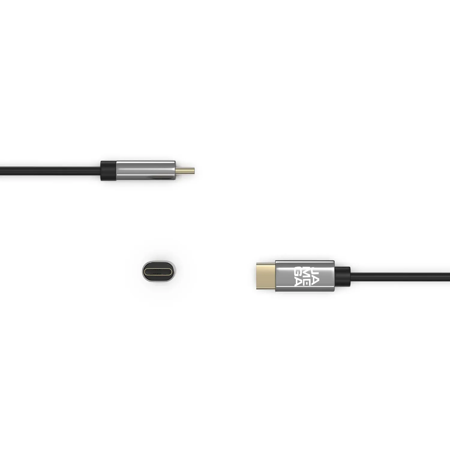 Jamega USB-C auf 3,5mm Klinke Spiralkabel 1m DAC
