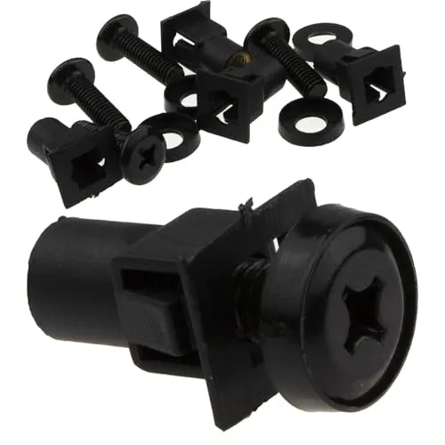 Kenable Push-Fit M6 Käfigmuttern Rack-Set 4 Stück verzinkt