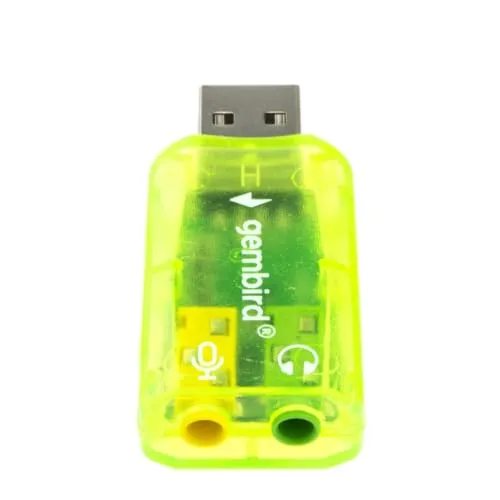Kenable USB Audio Adapter Headset + Mikrofon