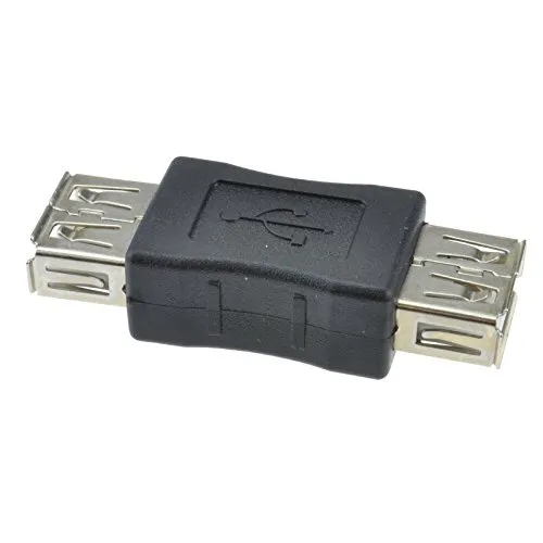 Kenable USB 2.0 Adapter Buchse-Buchse Kupplung schwarz