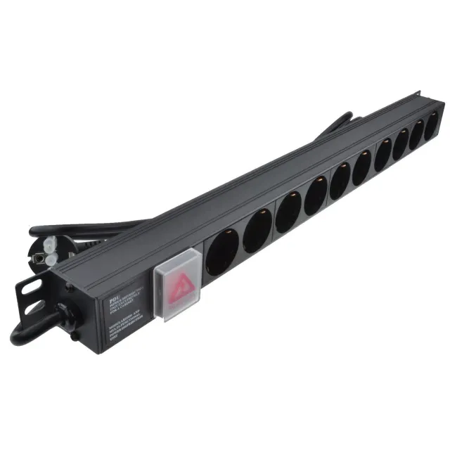 Kenable PDU Steckdosenleiste vertikal 10-fach Schuko 1,8m