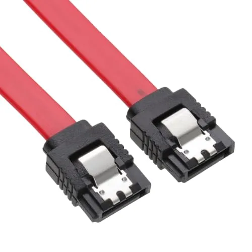 Kenable SATA Kabel gewinkelt 90° 45 cm mit Verriegelung