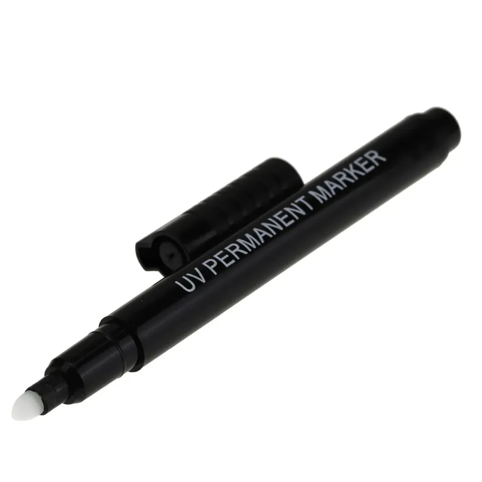 Kenable UV Sicherheitsmarker 5er Pack unsichtbar permanent