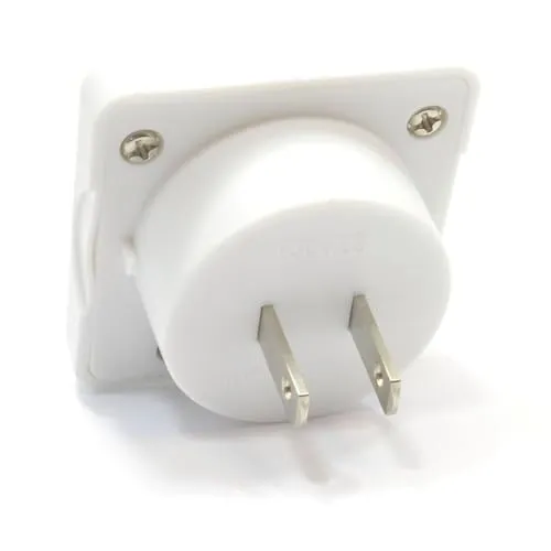 Kenable US auf UK Reiseadapter Weiß 10 A