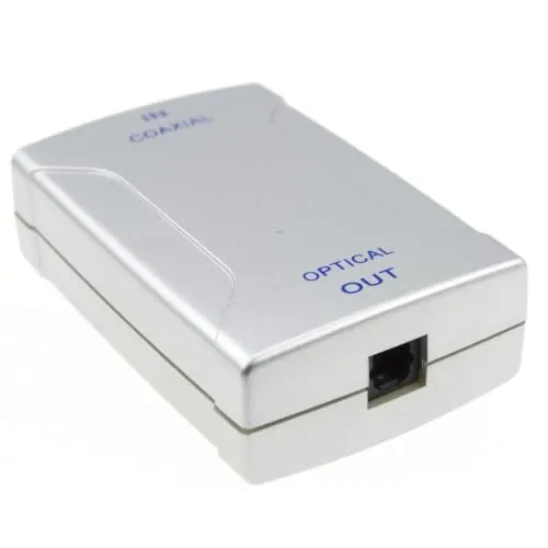 Kenable Koax SPDIF-Cinch zu Toslink Konverter