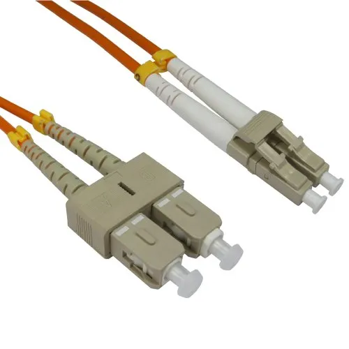 Kenable OM2 Glasfaserkabel LC-ST 2m Duplex orange