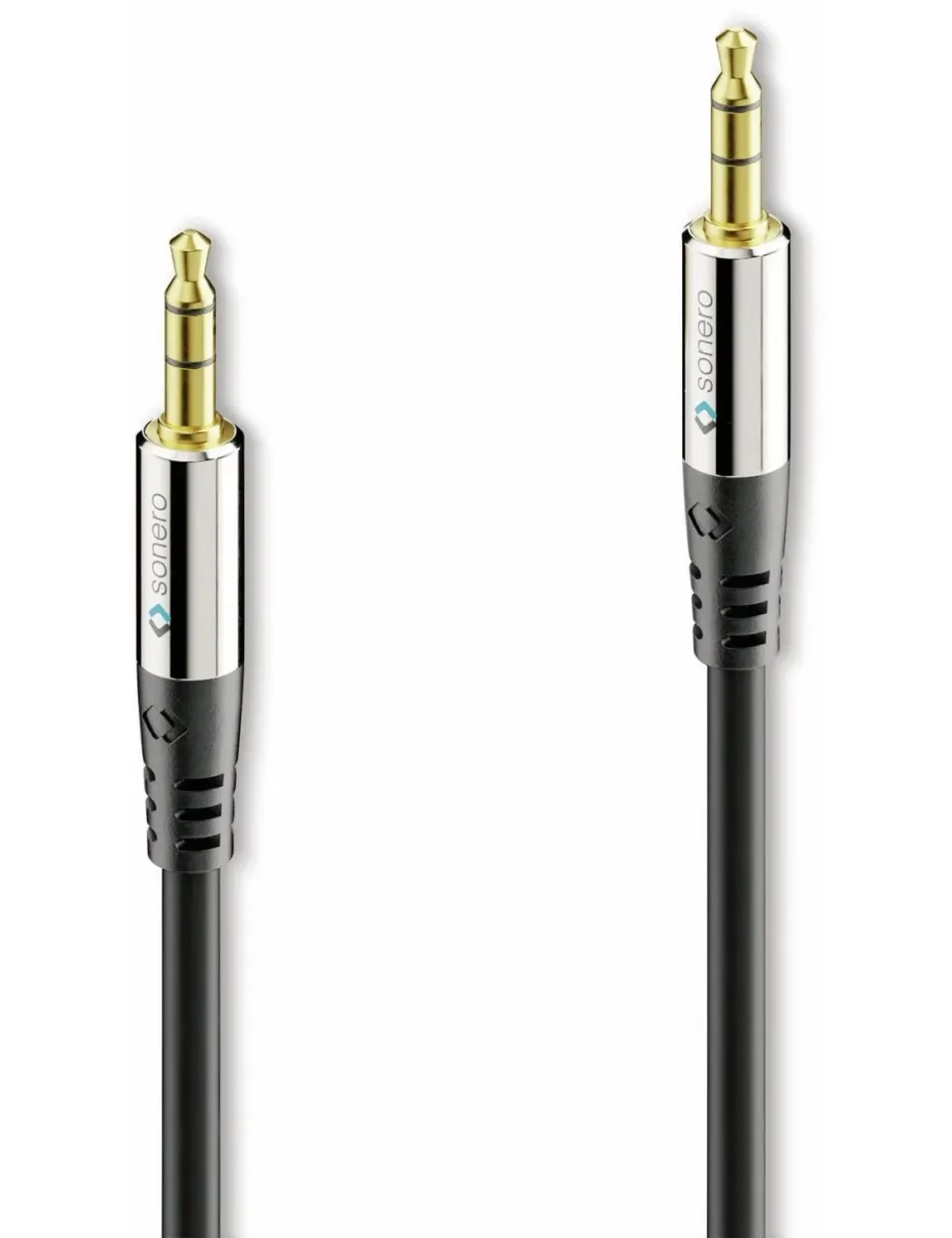Sonero Premium Aux Kabel 3,5mm 7,5m Klinke schwarz
