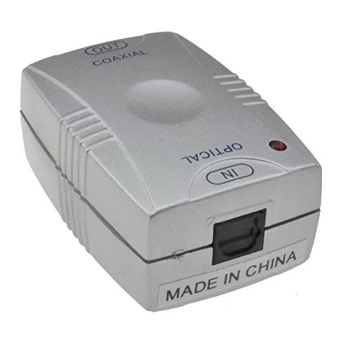 Kenable TOS Koax Audiokonverter Toslink SPDIF Adapter