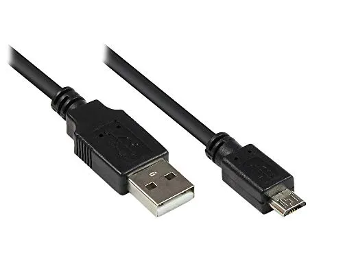 Good Connections USB 2.0 Kabel A-Micro B 1,8m schwarz
