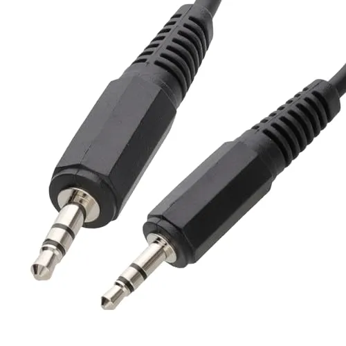 Kenable AUX Kabel 3,5mm 15cm Stereo Klinke Kurz