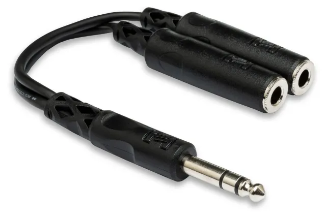 Hosa YPP-118 Y-Kabel Stereo Klinke Verteiler