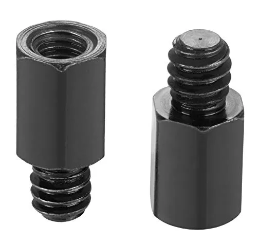 Poppstar 6-32 x 6,5+4 Abstandshalter 50 Stück M3 schwarz