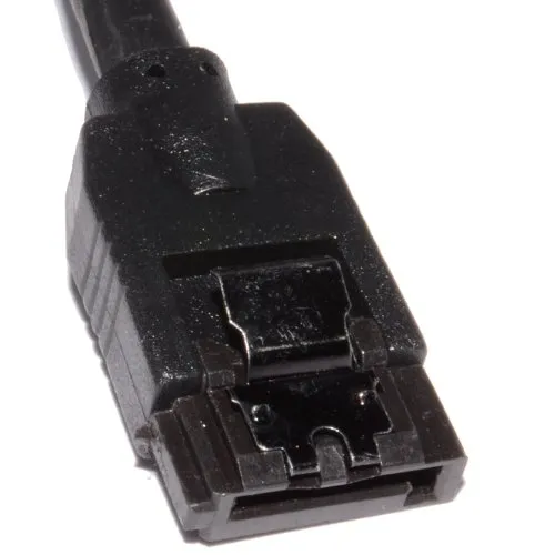 Kenable SATA III Datenkabel 45 cm 6Gb/s mit Clip