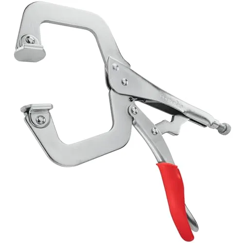 Poppstar C-Zwinge Metall 28cm 7cm Spannweite Einhand
