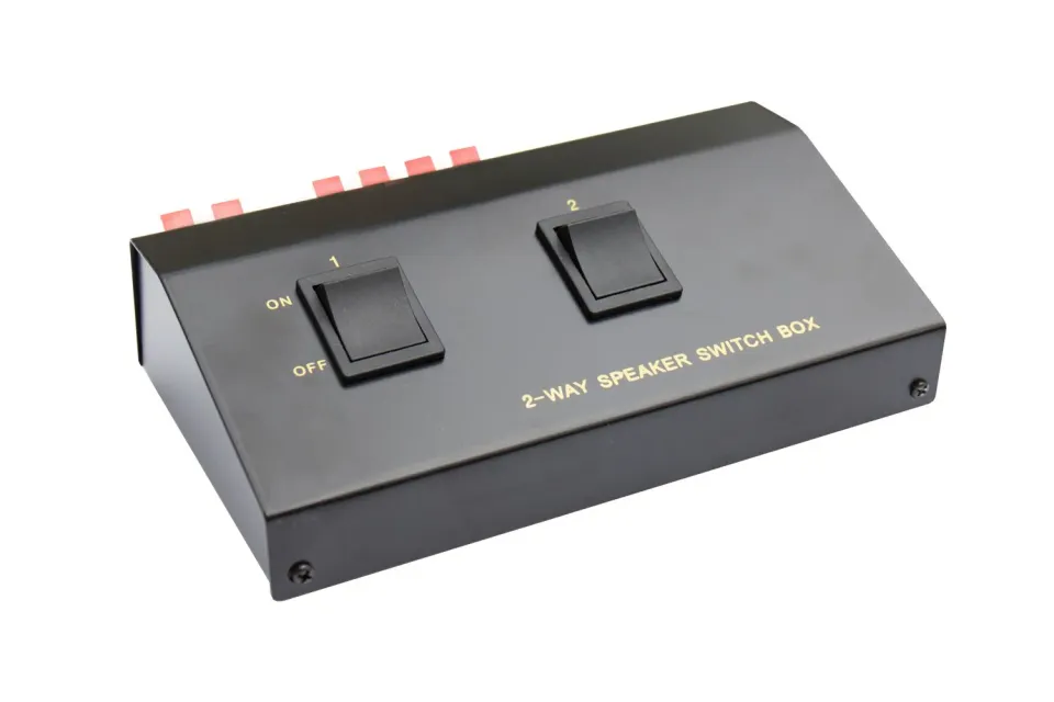 Good Connections Lautsprecher Umschaltbox 2 Paare