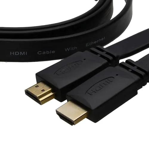 Kenable Flach HDMI Kabel 4K 2m schwarz 60Hz