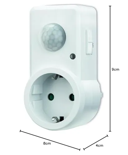 Sonero IMS060 Bewegungsmelder Zwischenstecker weiß IP20