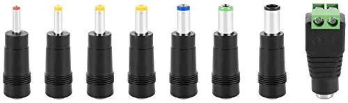 Poppstar Universal Netzteil Adapter Set 8 Hohlstecker