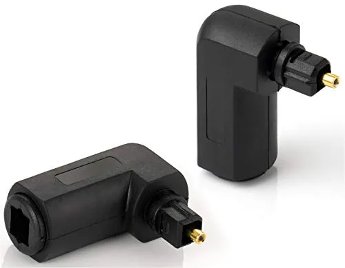 Poppstar Toslink Verbinder Kupplung 2x Buchse schwarz