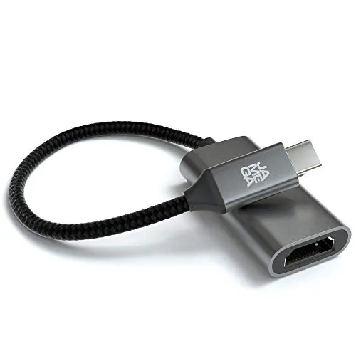 JAMEGA USB-C zu HDMI Adapter 4K 1er Pack schwarz