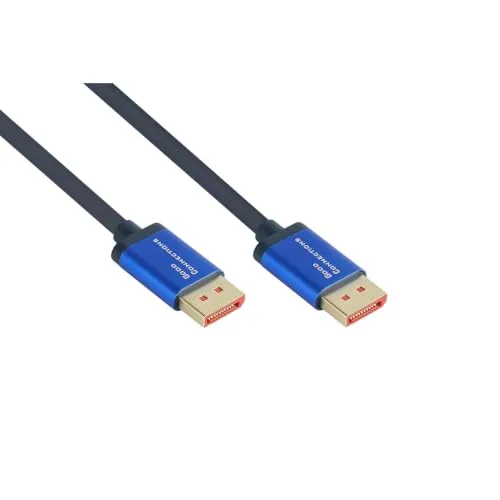 Good Connections DisplayPort 1.4 SmartFLEX Kabel 5m 8K blau