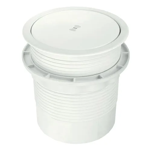 Kenable Pop-Up Tischsteckdose UK 4-fach mit USB Qi HDMI